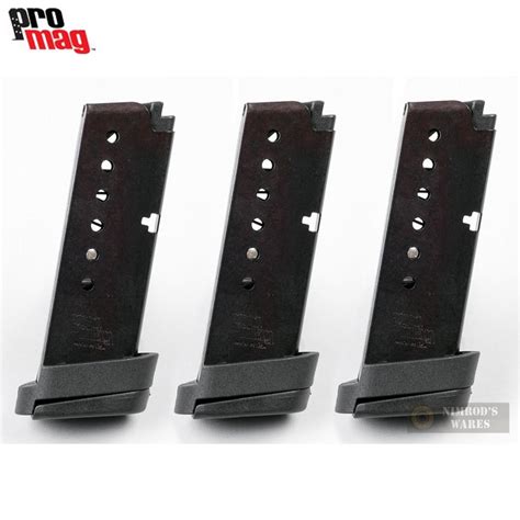 Promag Taurus Pt709 Pt 709 Slim 9mm 8 Round Magazine 3 Pack Tau21