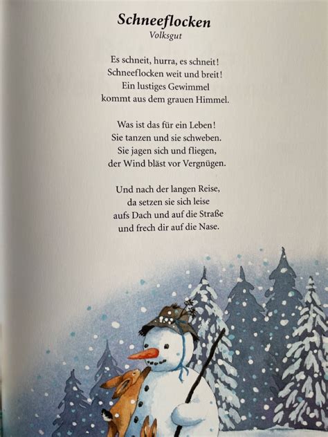 Schneeflocken Gedicht Weihnachtsgedicht Kinder Weihnachten Gedichte