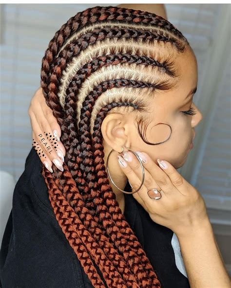 Latest Ghana Braid Hairstyles 2021 1 Latest Ankara Styles 2024