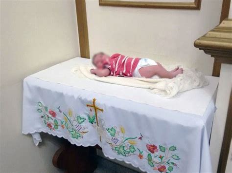 G1 Polícia Investiga Abandono De Bebê Em Altar De Igreja De Santa