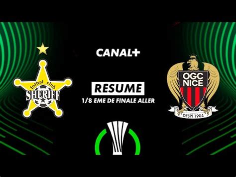 Le résumé de Sheriff Tiraspol OGC Nice UEFA Europa League