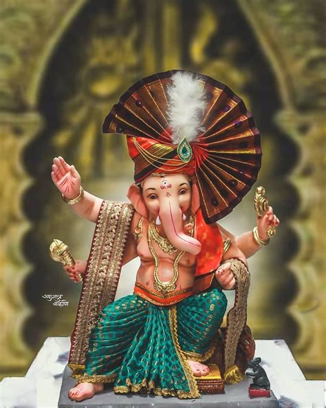 Ganpati Bappa Morya Pc Swaraj Gavhane Photography Admin Thepratiksonawane Moryabap