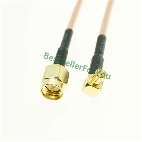 Sma Male To Mcx Male Connector Right Angle Ra Plug Vicedeal