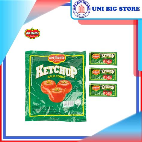 Jual Saos Delmonte Ketchup Tomato Sachet Extra Hot Sauce Sachets X Gr Tomat Pedas