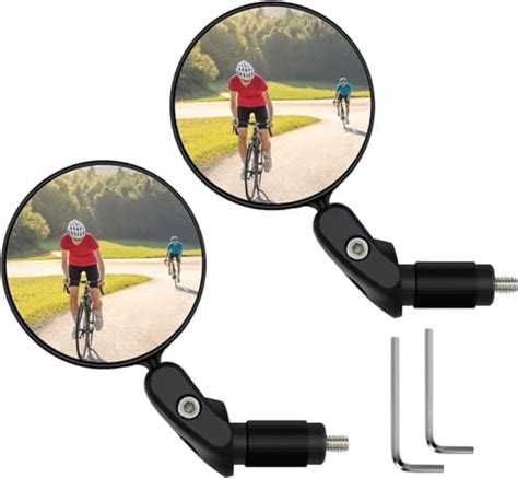 Amazon Accmor Pcs Bike Mirror Bar End Bicycle Riding Rearview