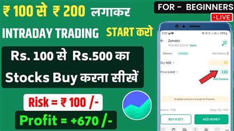 Intraday Trading Kaise Kare Groww App Me Intraday Trading Kaise Kare