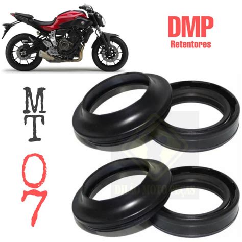 Kit 2 Retentores 2 Guarda Pó De Bengala Yamaha Mt 07 2014 2023