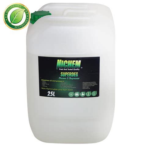 Superdeg 25l Heavy Duty Cleaner And Degreaser Nichem