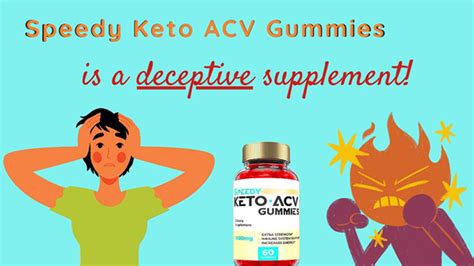 Speedy Keto Acv Gummies Reviews Serious Warning Obvious Hoax Or Legit