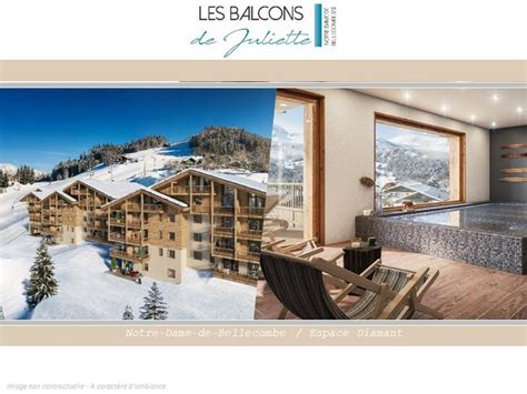 Programme Immobilier Les Balcons De Juliette Notre Dame De Bellecombe