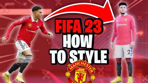 How To Style Jadon Sancho On Fifa 23 Youtube