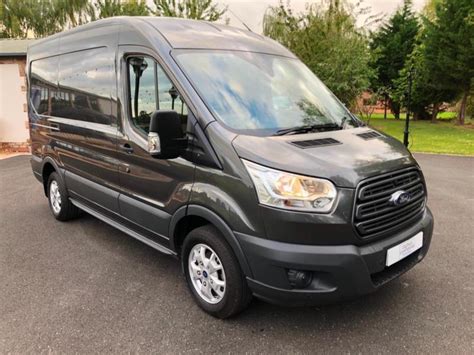 2018 18 FORD TRANSIT 2 0TDCI 130PS EURO 6 MWB L2 H2 MAGNETIC GREY 1