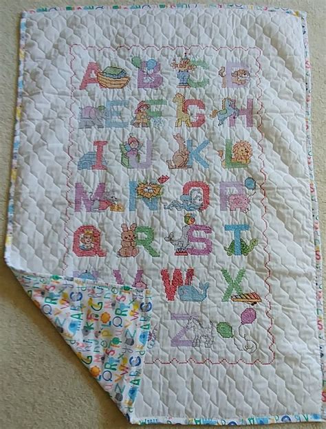 Hand Embroidered Baby Blanket In 2021 Embroidered Baby Blankets Hand