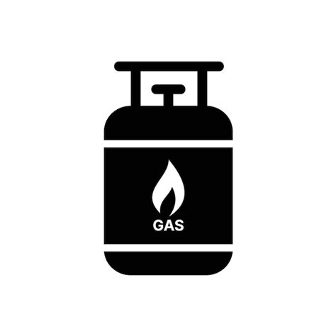 Premium Vector Gas Cylinder Icon