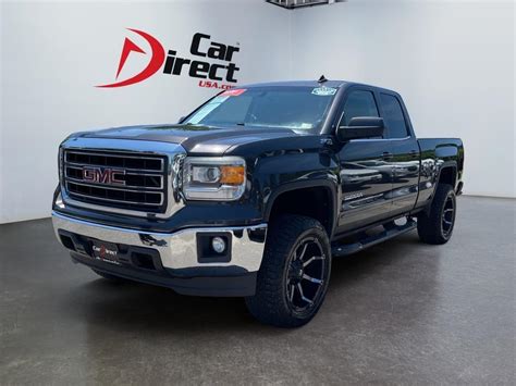 2014 Gmc Sierra 1500 Sle 4x4 Lifted Fuel Wheels Onstar Backup Camera Parking Sensors