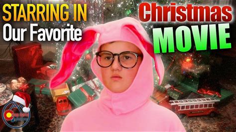 Acting Out Our Favorite Christmas Movie Recreating A Scene From A Christmas Story Vlogmas Day