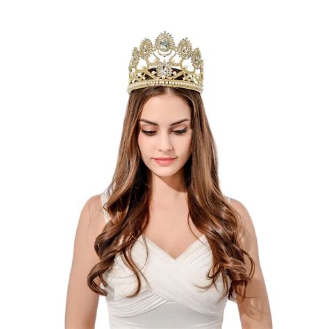 Fashion Big Pageant Crowns Tiara For Sale Miss World Universal Tiara