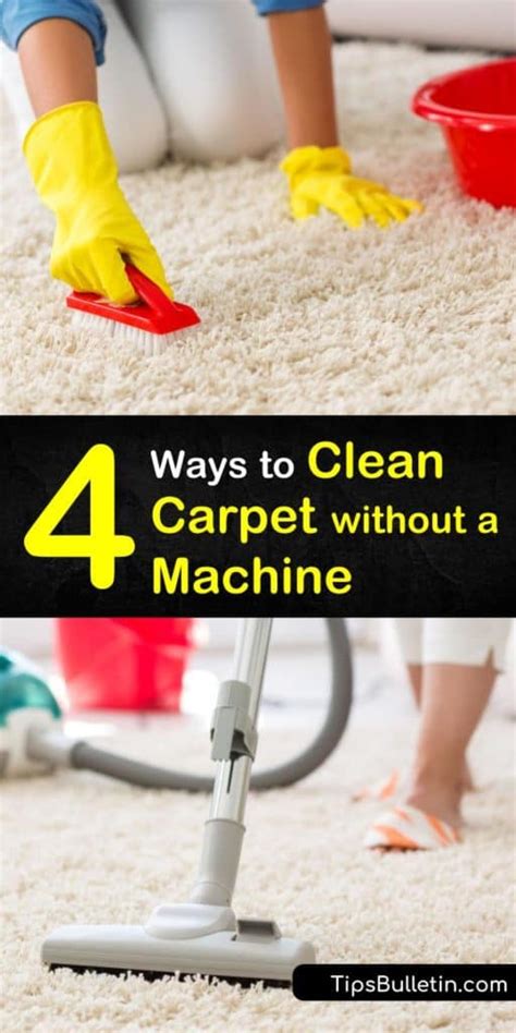 4 Easy Ways To Clean Carpet Without A Machine