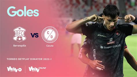 Barranquilla Fc Vs C Cuta Deportivo Goles Torneo Betplay Dimayor