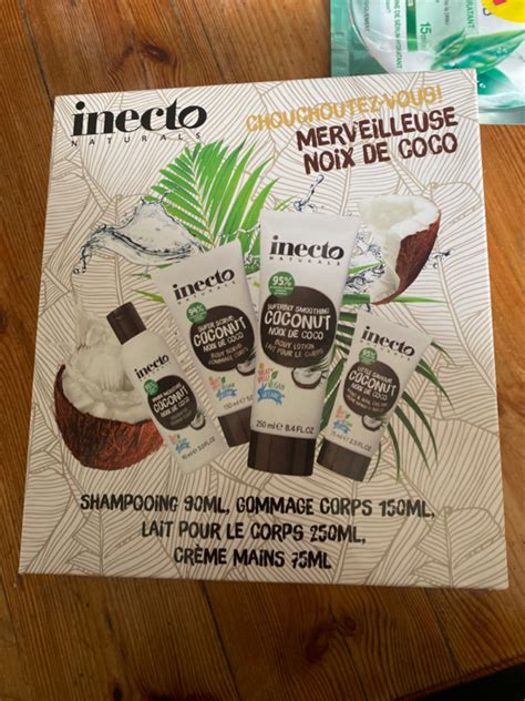 Inecto Naturals Coffret Beaut Lait Corps Gommage Cr Me Mains