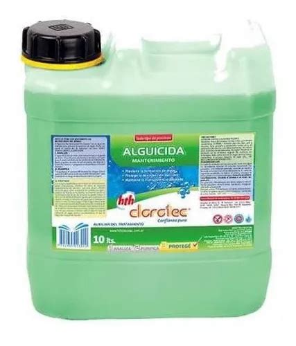 Alguicida Liquido Mantenimiento Clorotec X Litros Mercadolibre