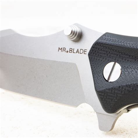 Нож Mr.Blade HT-1, D2 Tool Steel, G10 Black, MB046-SW арт. MB046-SW ...