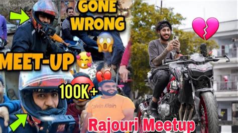 Aamir Majid Meetup In Rajouri Live Crash 🤬 Youtube