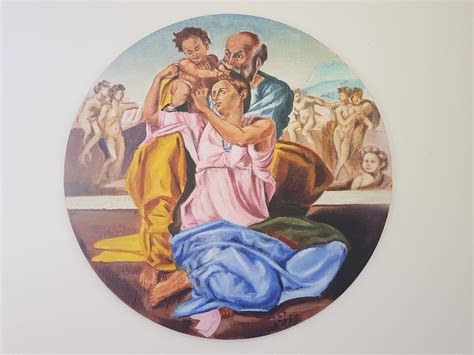 Hand painted Reproduction of Doni Tondo | Etsy
