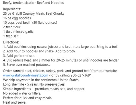 Beef Chunks 25 Oz