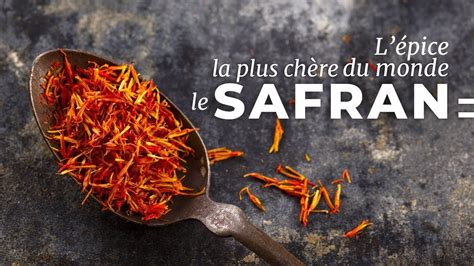 Le Safran L Pice La Plus Convoit E Du Monde