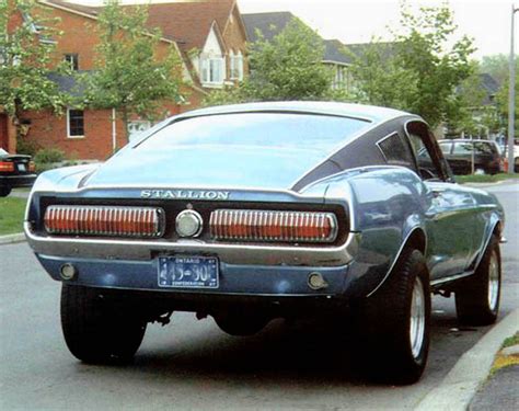 The Oldie But Goodie 1967 Ford Mustang Fastback Mercury Cougar Tail