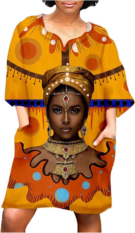 African Dresses For Women Plus Size Dashiki African Midi Dresses African Melanin