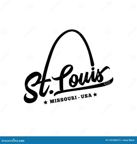 St Louis Logo Vector And Illustration 132873344