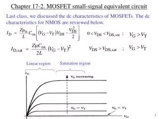 Ppt Ece Digital Circuit Design Chapter Mos Transistor Mosfet