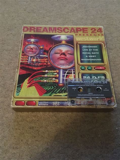 Dreamscape 24 Westworld 29 March 1997 Brisk And Hixxy Rave Tape Cassette