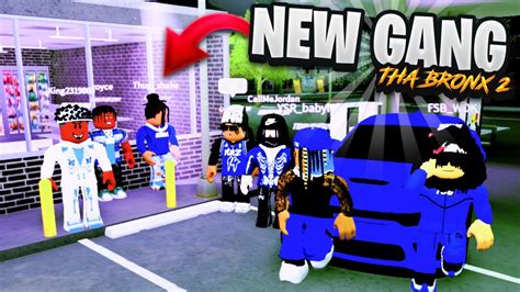 My New Gang Slid On Our Opps In This Bronx Roblox Hood Game Console