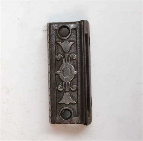 Antique Victorian Cast Iron Rim Lock With Pull Olde Good Things