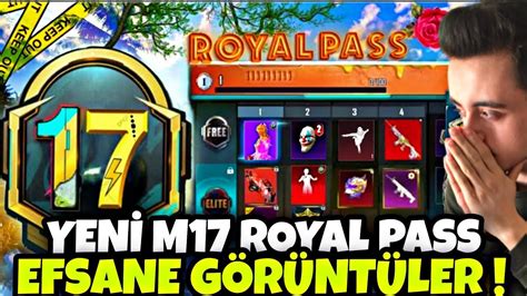 YENİ M17 ROYAL PASS EFSANE GÖRÜNTÜLER M17 RP 1 50 ÖDÜLLERİ M17