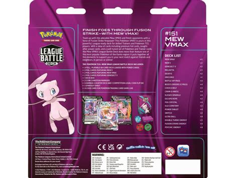 Pokemon Tcg Mew Vmax League Battle Deck Trgovina Eigra E