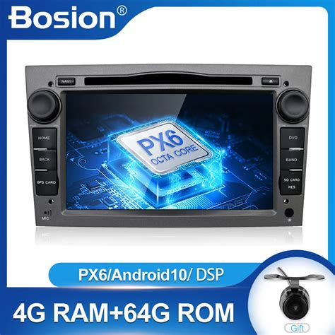 Bosion Px6 2 Din Android 10 Car Multimedia Video Radio Gps Dvd Player