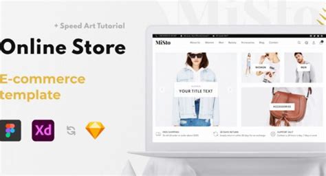 Adobe XD Ecommerce Templates & E-commerce XD UI kits