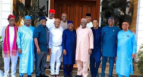 Pdp Crisis Atikus Delegation Meets Wike In Port Harcourt Channels