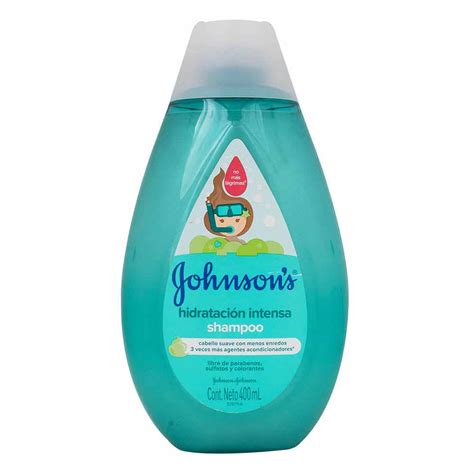 Shampoo hidratación intensa Johnson s Baby 400 ml Bebexpress