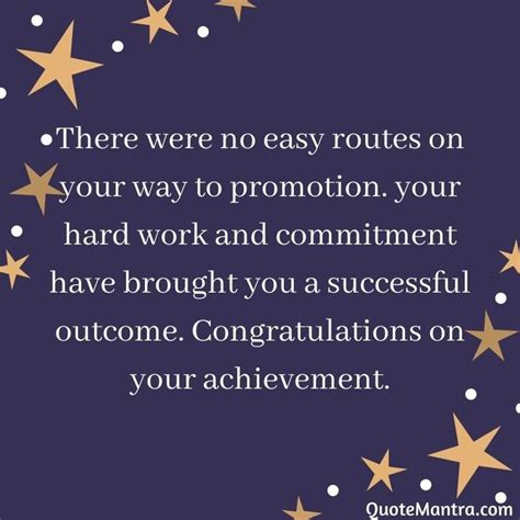 Best Promotion Wishes Congratulations Quotes Achievement