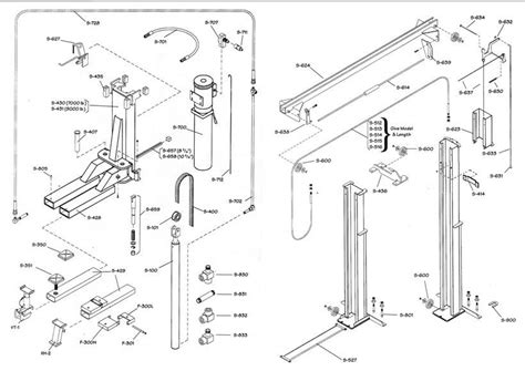 Car Hoist Diagram Floor Plans