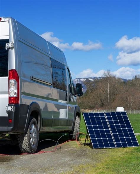 Best Portable Solar Panels For RV Living Campervans In 2023