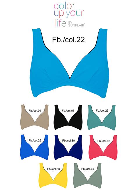 Sunflair Bikini Bovenstuk Color Your Up Life Bodyfashion Info