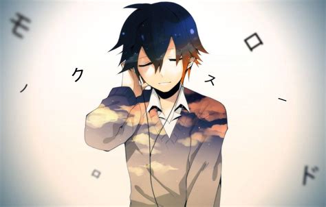 Cool Anime Boy Listening To Music Drawing - Land to FPR