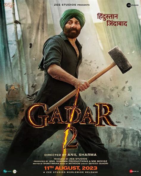 Sunny Deol is all set to create havoc as 'Gadar 2' locks release date; first poster out: Pic