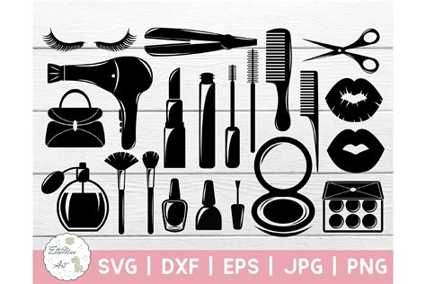 Makeup Svg Cut Files Beauty Svg Makeup Svg Bundle Makeup 894639